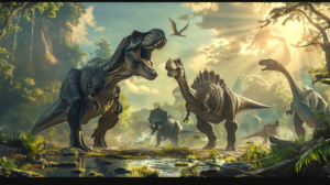 a group of Cretaceous dinosaurs