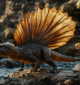 Dimetrodon with its iconic sail-like fin
